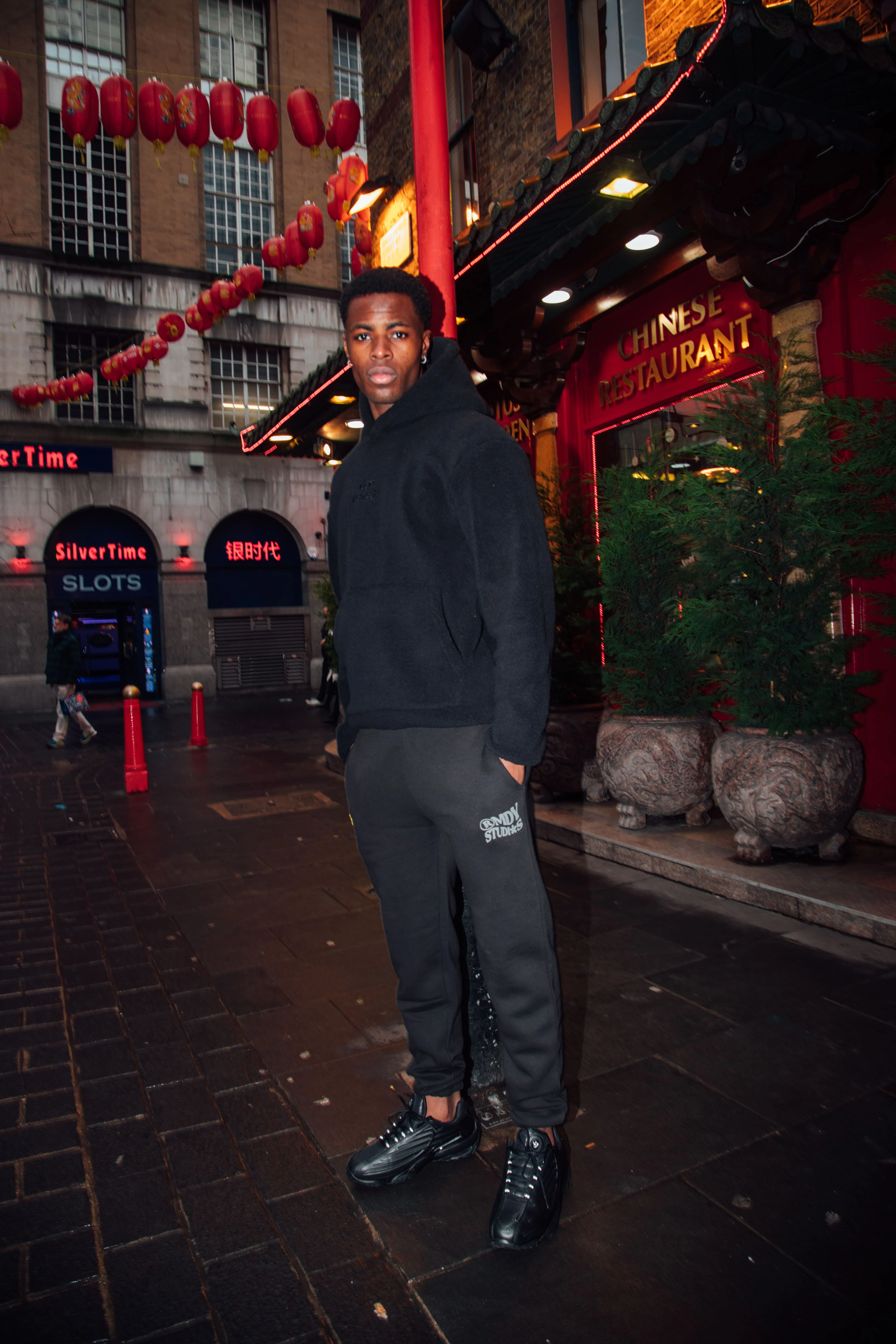 Black Remedy Sherpa Hoodie