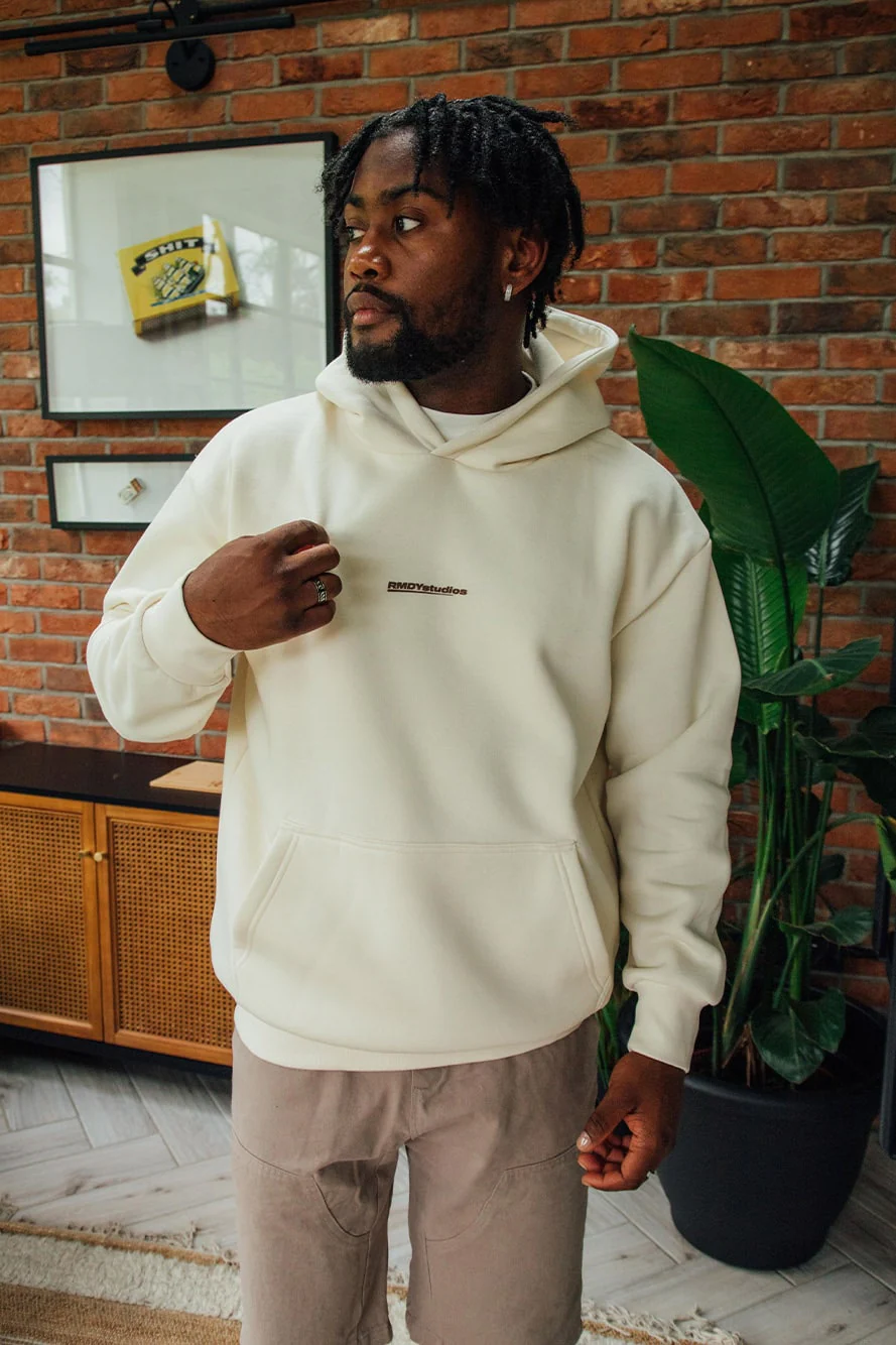 Cream Statement RMDY. Hoodie